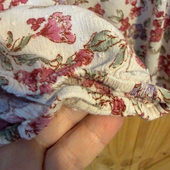 Papermoon Floral Blouse in Pink and Purple - Picture 5 of 7